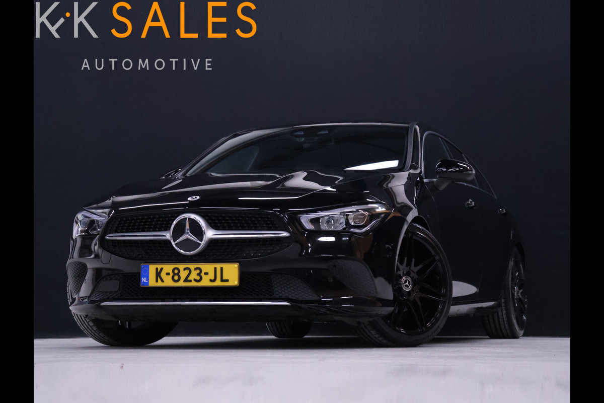 Mercedes-Benz CLA-Klasse Shooting Brake 180 Luxury Line [SFEER, LEDER, APPLE CARPLAY, CAMERA CRUISE, STOELVERWAMING, ELEKTRISCHE ACHTERKLEP, DIGITAL DASH, NAVIGATIE, NIEUWSTAAT]