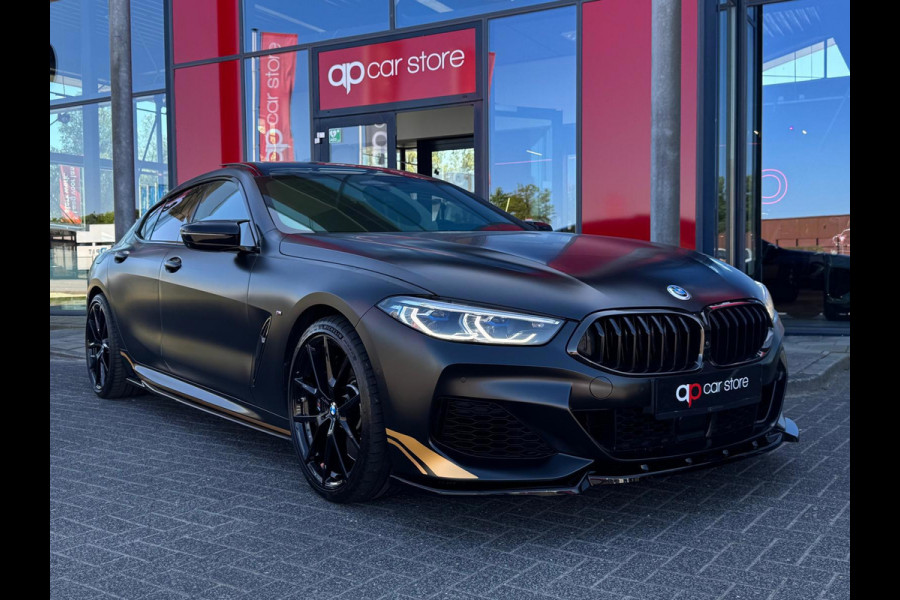 BMW 8 Serie Gran Coupé M850i xDrive High Executive Golden Thunder Edition Vol | Panorama | Bower & Wilkins |3D Camera | Softclose
