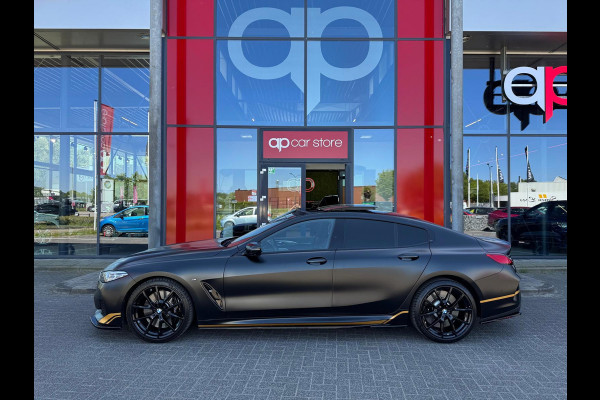 BMW 8 Serie Gran Coupé M850i xDrive High Executive Golden Thunder Edition Vol | Panorama | Bower & Wilkins |3D Camera | Softclose