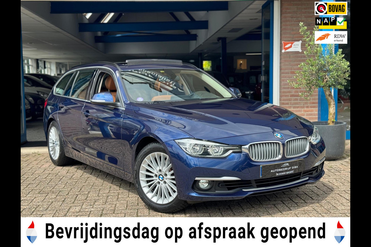 BMW 3 Serie Touring 320i Luxury 2019 AUT NAVI LEDER 1e Eig!