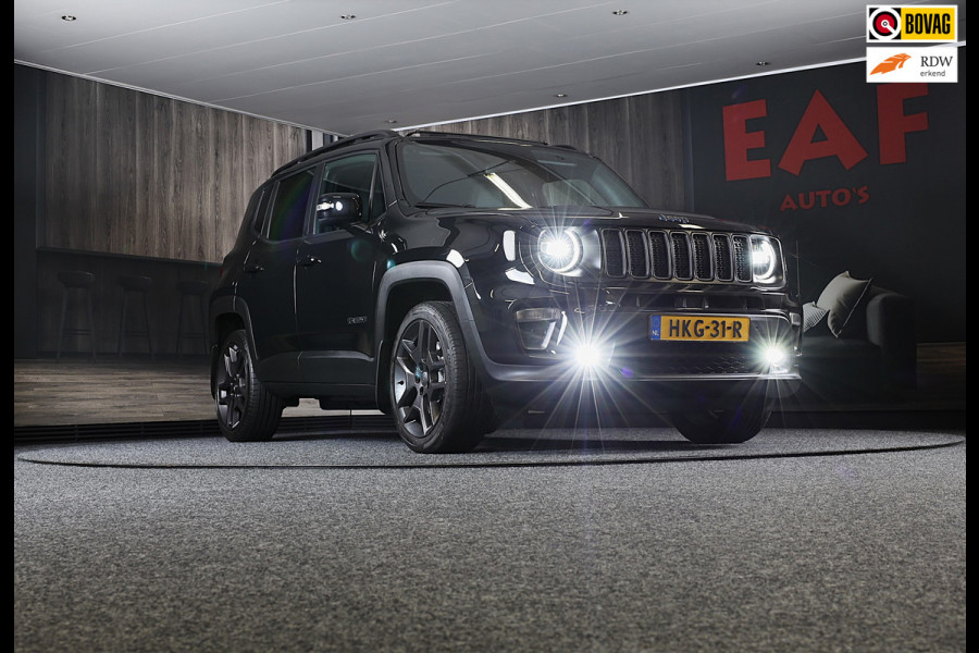 Jeep Renegade 4xe 240 Plug-in Hybrid Electric S / Aut / Navi / Cruise / Camera / Leder / Open Panoramadak / Led / Pdc / 19 Inch