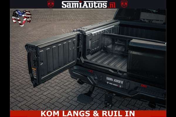 Dodge Ram Limited Night H.O 540HP 706Nm | Massage + Full Option | De Meest Luxe en Volle Pick-Up in zijn Klasse | Comfortabele Dubbele Cabine met Royale 5 Zitplaatsen | BPM vrij | Nu Leverbaar uit Voorraad | Voorraad Nr 2328 -  5157