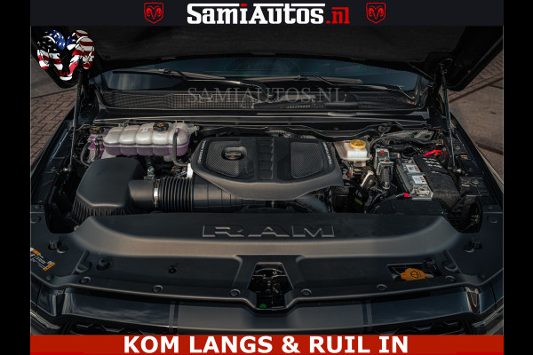 Dodge Ram Limited Night H.O 540HP 706Nm | Massage + Full Option | De Meest Luxe en Volle Pick-Up in zijn Klasse | Comfortabele Dubbele Cabine met Royale 5 Zitplaatsen | BPM vrij | Nu Leverbaar uit Voorraad | Voorraad Nr 2328 -  5157