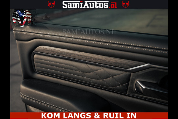 Dodge Ram Limited Night H.O 540HP 706Nm | Massage + Full Option | De Meest Luxe en Volle Pick-Up in zijn Klasse | Comfortabele Dubbele Cabine met Royale 5 Zitplaatsen | BPM vrij | Nu Leverbaar uit Voorraad | Voorraad Nr 2328 -  5157