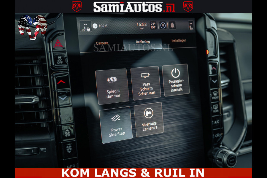 Dodge Ram Limited Night H.O 540HP 706Nm | Massage + Full Option | De Meest Luxe en Volle Pick-Up in zijn Klasse | Comfortabele Dubbele Cabine met Royale 5 Zitplaatsen | BPM vrij | Nu Leverbaar uit Voorraad | Voorraad Nr 2328 -  5157