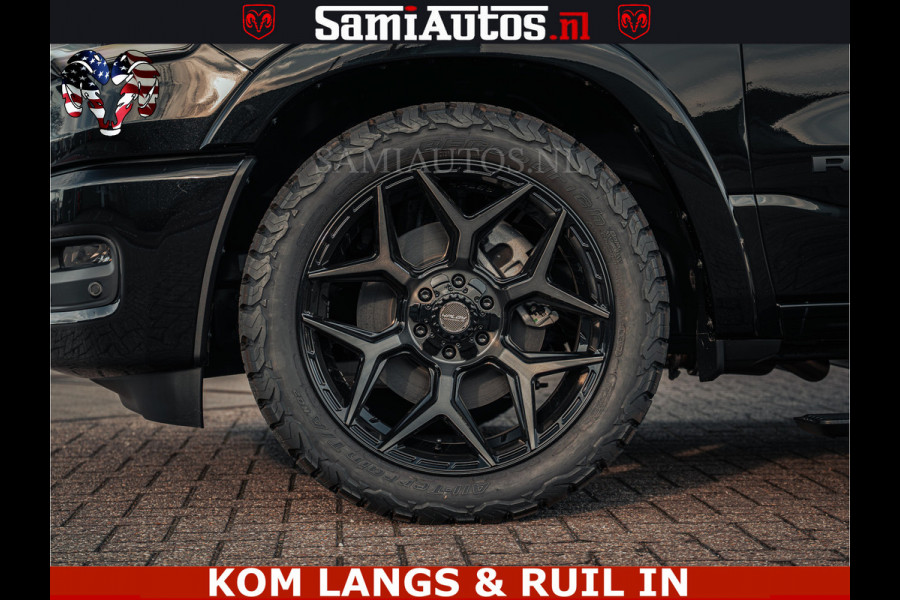 Dodge Ram Limited Night H.O 540HP 706Nm | Massage + Full Option | De Meest Luxe en Volle Pick-Up in zijn Klasse | Comfortabele Dubbele Cabine met Royale 5 Zitplaatsen | BPM vrij | Nu Leverbaar uit Voorraad | Voorraad Nr 2328 -  5157