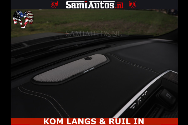Dodge Ram NIGHT PREMIUM | 426PK | STRIPING | LUCHTVERING | HUD | PANO | 360 CAM | Full Option | LIMITED WHEELS | De Meest Luxe Pick-Up in  Comfortabele Dubbele Cabine met Royale 5 Zitplaatsen | EERSTE EIGENAAR | SMOKE PACK | BOM VOL |