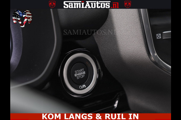 Dodge Ram NIGHT PREMIUM | 426PK | STRIPING | LUCHTVERING | HUD | PANO | 360 CAM | Full Option | LIMITED WHEELS | De Meest Luxe Pick-Up in  Comfortabele Dubbele Cabine met Royale 5 Zitplaatsen | EERSTE EIGENAAR | SMOKE PACK | BOM VOL |