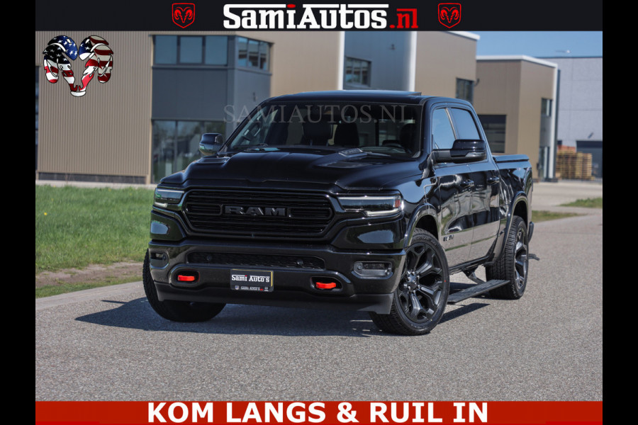 Dodge Ram BLACK OPS LIMITED 5.7 V8 4x4 | HUD | LUCHTVERING | BOM VOL | CREW CAB | DUBBELE CABINE | 5 PERSOONS | DC |