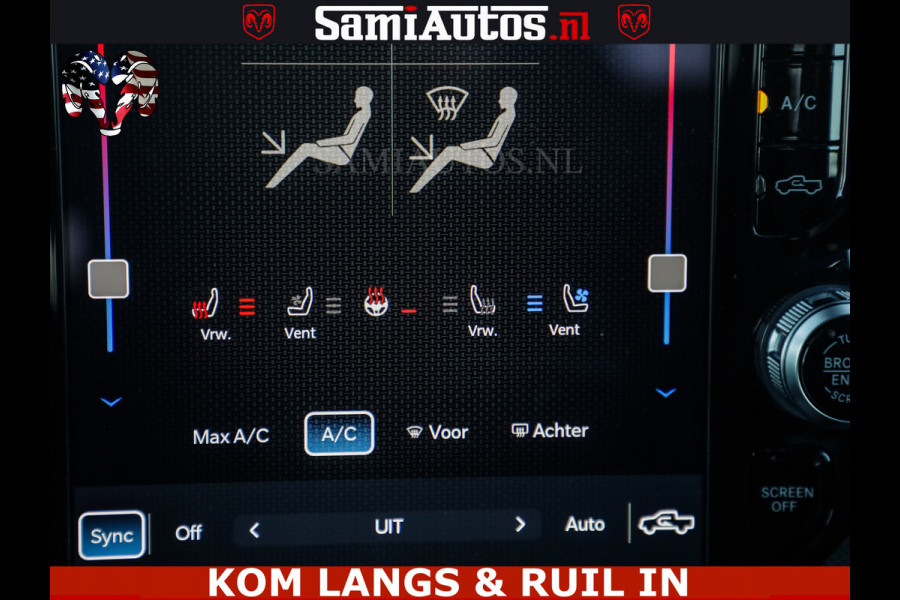 Dodge Ram BLACK OPS LIMITED 5.7 V8 4x4 | HUD | LUCHTVERING | BOM VOL | CREW CAB | DUBBELE CABINE | 5 PERSOONS | DC |