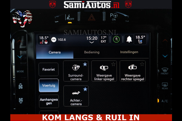 Dodge Ram BLACK OPS LIMITED 5.7 V8 4x4 | HUD | LUCHTVERING | BOM VOL | CREW CAB | DUBBELE CABINE | 5 PERSOONS | DC |