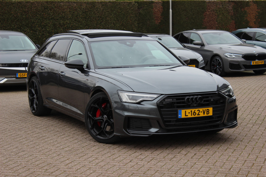 Audi A6 Avant 55 TFSI e quattro Competition / SoH 94,5% / Trekhaak / Panoramadak / 360Camera / Head-up / Softclose / Stuurverwarming / Apple CarPlay / DAB / ACC / Stoelverwarming V+A