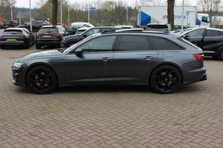 Audi A6 Avant 55 TFSI e quattro Competition / SoH 94,5% / Trekhaak / Panoramadak / 360Camera / Head-up / Softclose / Stuurverwarming / Apple CarPlay / DAB / ACC / Stoelverwarming V+A