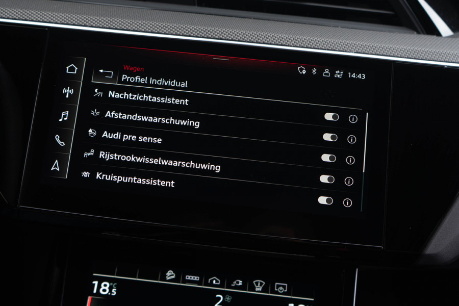Audi e-tron S Quattro 371kW / Luchtvering/ Standkachel/ Panoramadak/ Trekhaak/ 371kW (504PK)