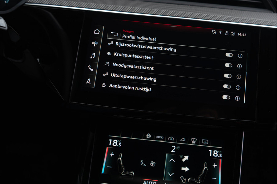 Audi e-tron S Quattro 371kW / Luchtvering/ Standkachel/ Panoramadak/ Trekhaak/ 371kW (504PK)