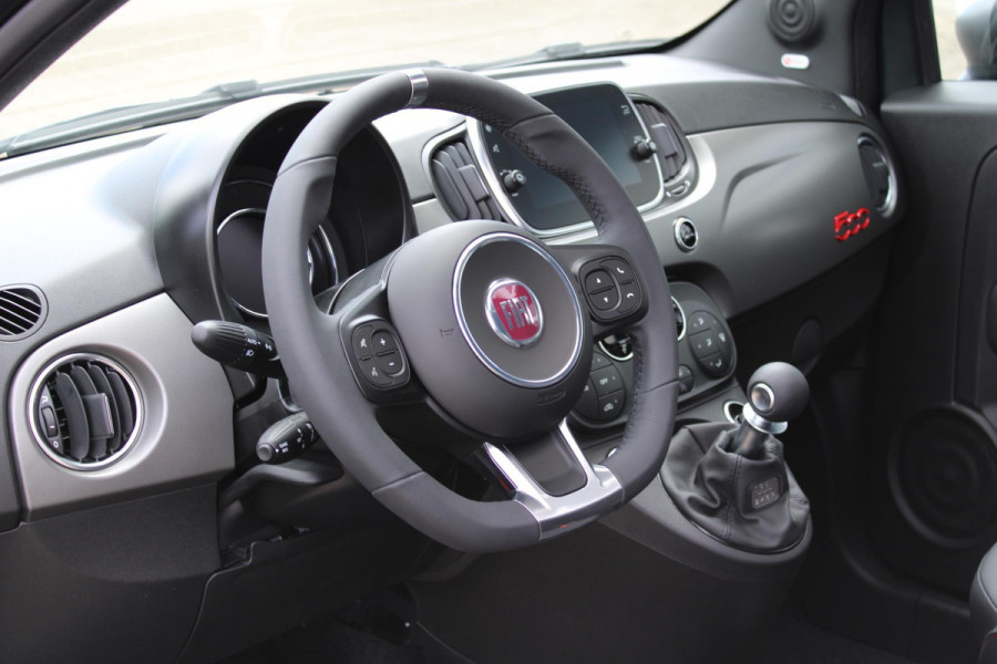 Fiat 500 Hybrid Sport | NET BINNEN! | Clima | PDC | Schuif/Kanteldak | Apple Carplay | 16" | Beats | Matt Groen