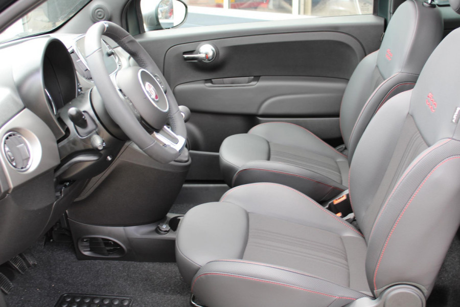 Fiat 500 Hybrid Sport | NET BINNEN! | Clima | PDC | Schuif/Kanteldak | Apple Carplay | 16" | Beats | Matt Groen