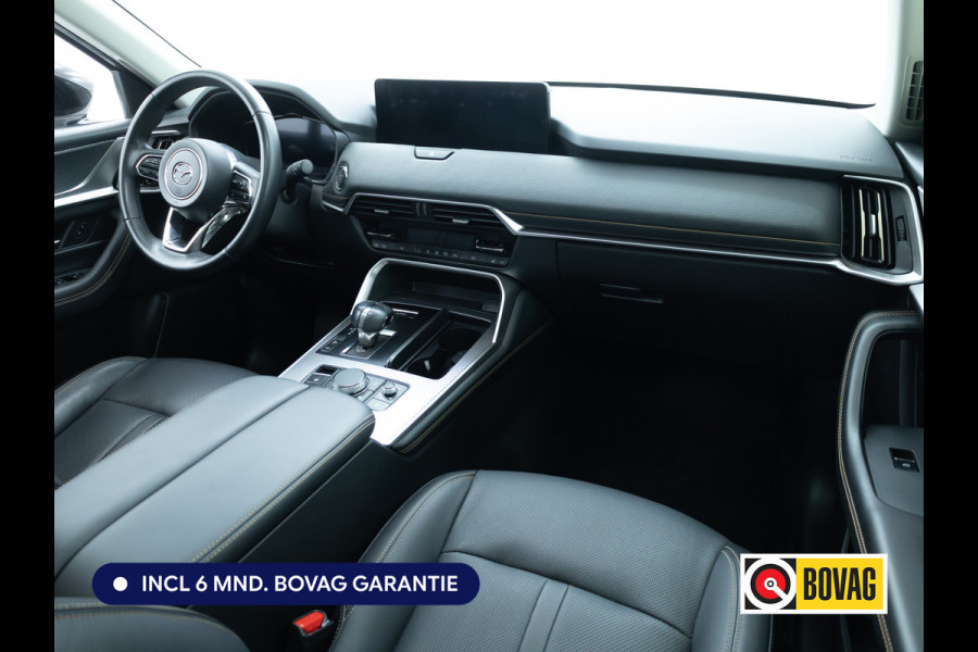 Mazda CX-60 2.5 e-SkyActiv PHEV Takumi | Panoramadak | Elec. trekhaak | Navigatie | 360 Camera | Elec. achterklep | Stoel- & stuurverw. | BOSE audio,  Draadloze telefoonlader