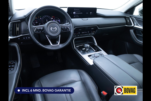Mazda CX-60 2.5 e-SkyActiv PHEV Takumi | Panoramadak | Elec. trekhaak | Navigatie | 360 Camera | Elec. achterklep | Stoel- & stuurverw. | BOSE audio,  Draadloze telefoonlader