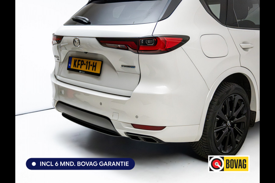 Mazda CX-60 2.5 e-SkyActiv PHEV Takumi | Panoramadak | Elec. trekhaak | Navigatie | 360 Camera | Elec. achterklep | Stoel- & stuurverw. | BOSE audio,  Draadloze telefoonlader