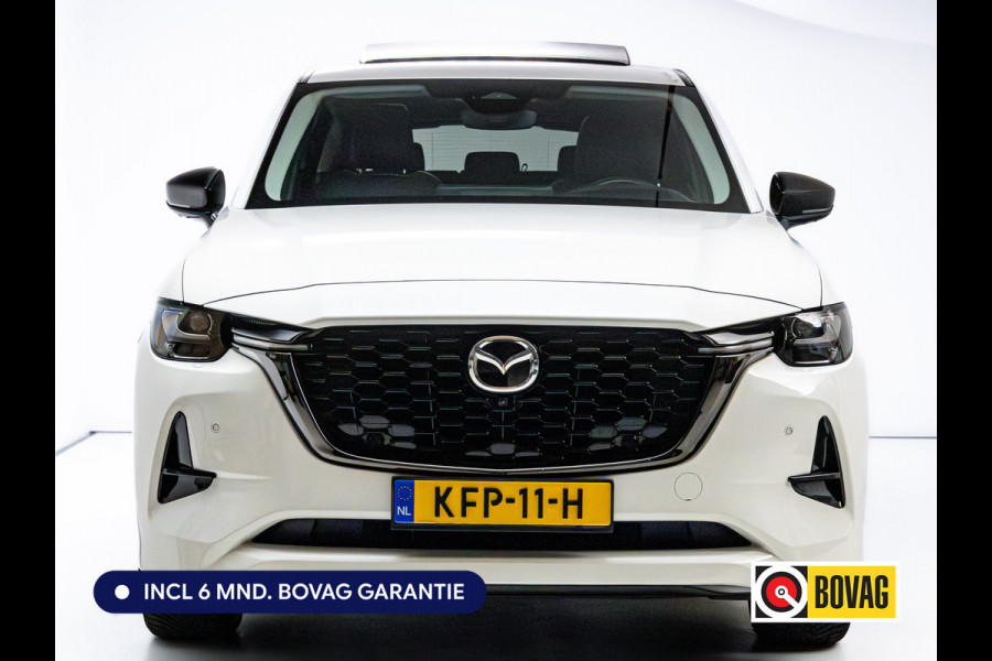 Mazda CX-60 2.5 e-SkyActiv PHEV Takumi | Panoramadak | Elec. trekhaak | Navigatie | 360 Camera | Elec. achterklep | Stoel- & stuurverw. | BOSE audio,  Draadloze telefoonlader