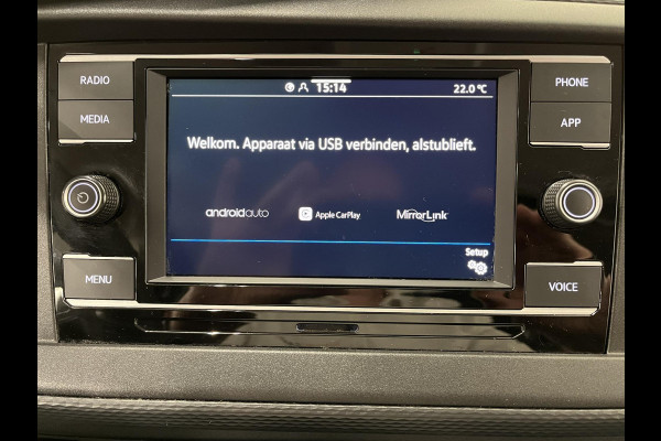Volkswagen Transporter 2.0 TDI L2H1 150PK Automaat Airco Cruise Control Apple Carplay Verwarmbare stoel en vooruit
