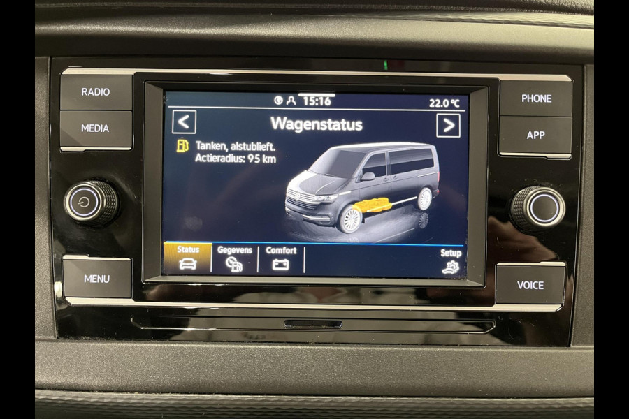 Volkswagen Transporter 2.0 TDI L2H1 150PK Automaat Airco Cruise Control Apple Carplay Verwarmbare stoel en vooruit