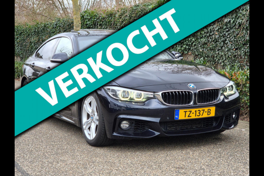 BMW 4 Serie Gran Coupé M Sport Schuifdak Apple Carplay NL Rijklaar Shadowline 418i High Executive