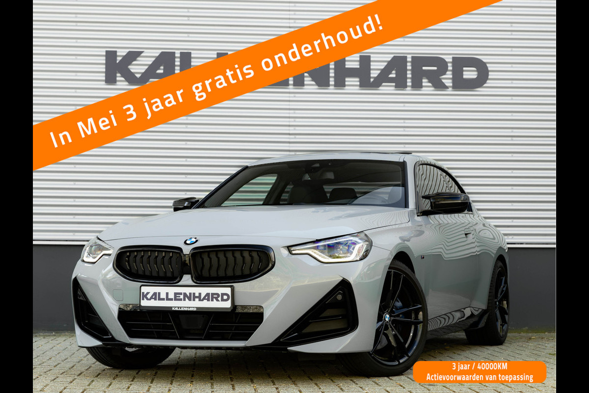 BMW 2 Serie Coupé M240i xDrive - Schuifdak - Eventuri - ACC - Adaptive LED