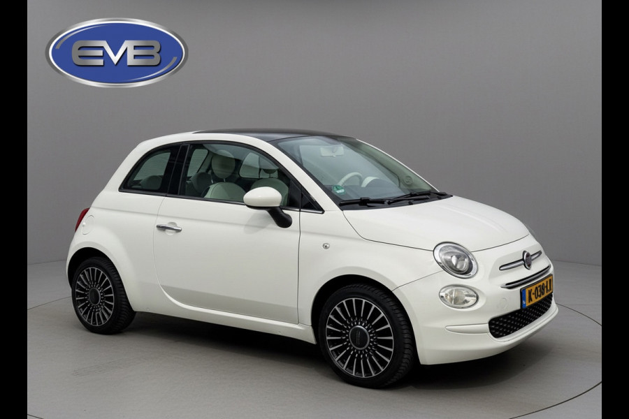 Fiat 500 1.2 4 cilinder Lounge , panoramadak, 16 inch lmv, climaat controle, nieuwe distributieriem