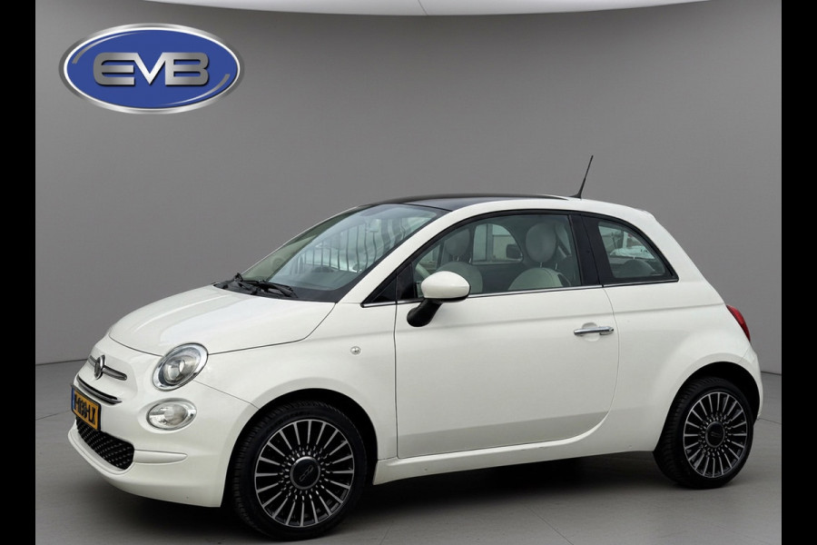 Fiat 500 1.2 4 cilinder Lounge , panoramadak, 16 inch lmv, climaat controle, nieuwe distributieriem