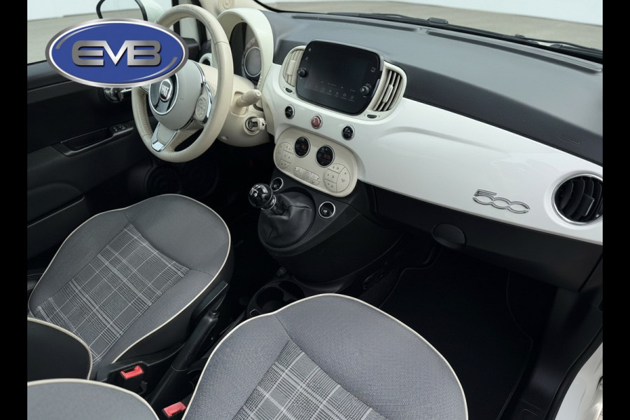 Fiat 500 1.2 4 cilinder Lounge , panoramadak, 16 inch lmv, climaat controle, nieuwe distributieriem