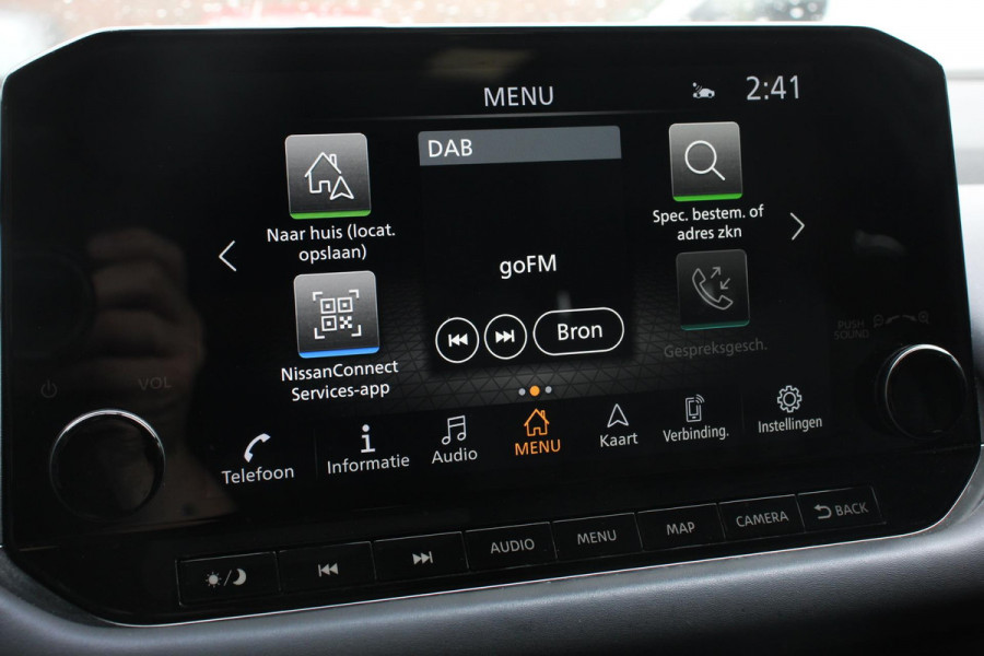 Nissan QASHQAI 1.3 MHEV DIG-T 158pk Xtronic Tekna+ Navigatie Apple Carplay/Android Auto Parkeersensoren 360 camera Adaptive cruise control Elektrisch panoramadak achterklep en bestuurderstoel Stoel-en stuurverwarming