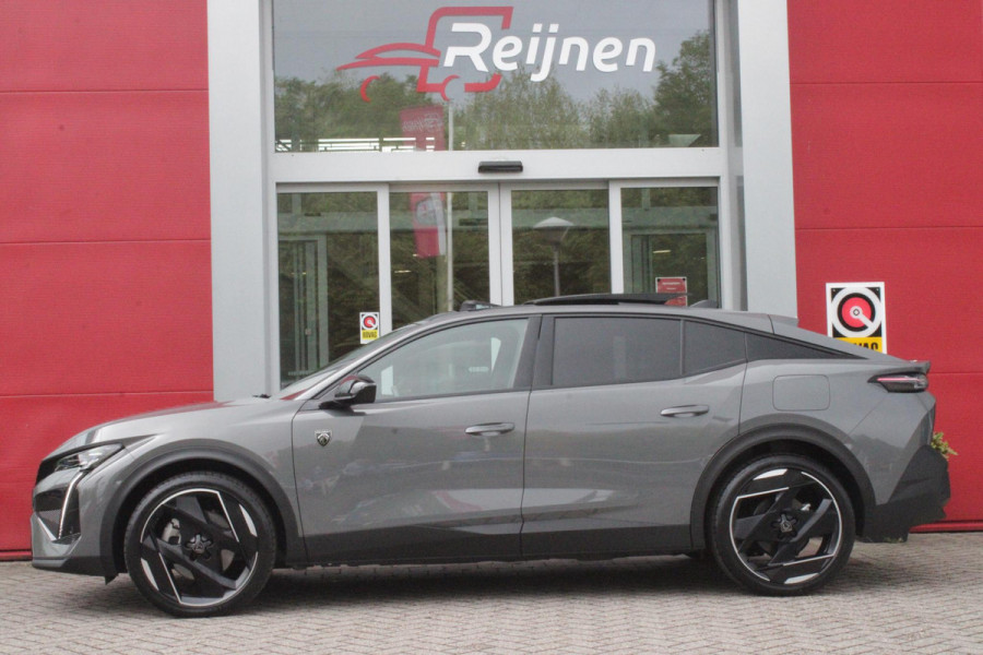 Peugeot 408 1.6 HYbrid 225PK EAT8 GT | PANORAMA SCHUIF/KANTEL DAK | FOCAL PREMIUM AUDIO SYSTEM | STUUR VERWARMING | SFEER VERLICHTING | 20" LICHTMETALEN VELGEN | ELEKTRISCH BEDIENBARE ACHTERKLEP | LED MATRIX KOPLAMPEN | 360° CAMERA | PARKEERSENSOREN VOOR + ACHTER | DRAADLOZE TELEFOONLADER | DRAADLOZE APPLE CARPLAY/ANDROID AUTO | NAVIGATIE | DODEHOEK DETECTIE | ADAPTIVE CRUISE CONTROL |