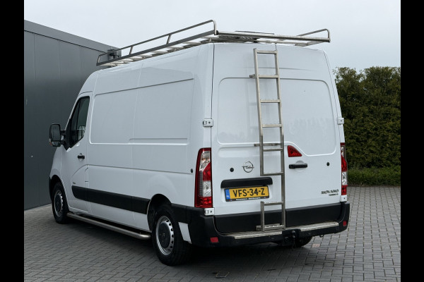 Opel Movano 2.3 Turbo 150 PK / L2H2 / INRICHTING / RVS IMPERIAAL + LADDER / 2.5 TONS TREKHAAK / AIRCO / CRUISE / NAVI / CAMERA