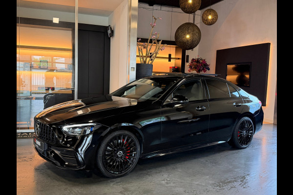 Mercedes-Benz C-Klasse 300 E AMG Full option 2023 garantie Pano Memory Burmester 360Cam