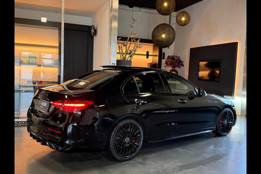 Mercedes-Benz C-Klasse 300 E AMG Full option 2023 garantie Pano Memory Burmester 360Cam