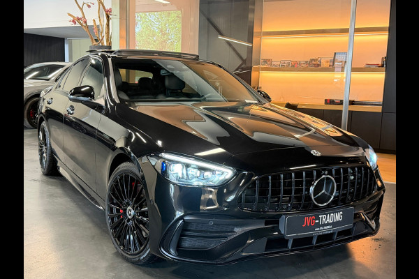 Mercedes-Benz C-Klasse 300 E AMG Full option 2023 garantie Pano Memory Burmester 360Cam