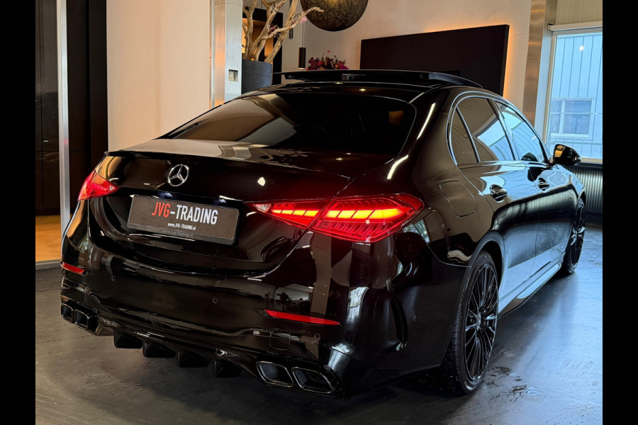 Mercedes-Benz C-Klasse 300 E AMG Full option 2023 garantie Pano Memory Burmester 360Cam