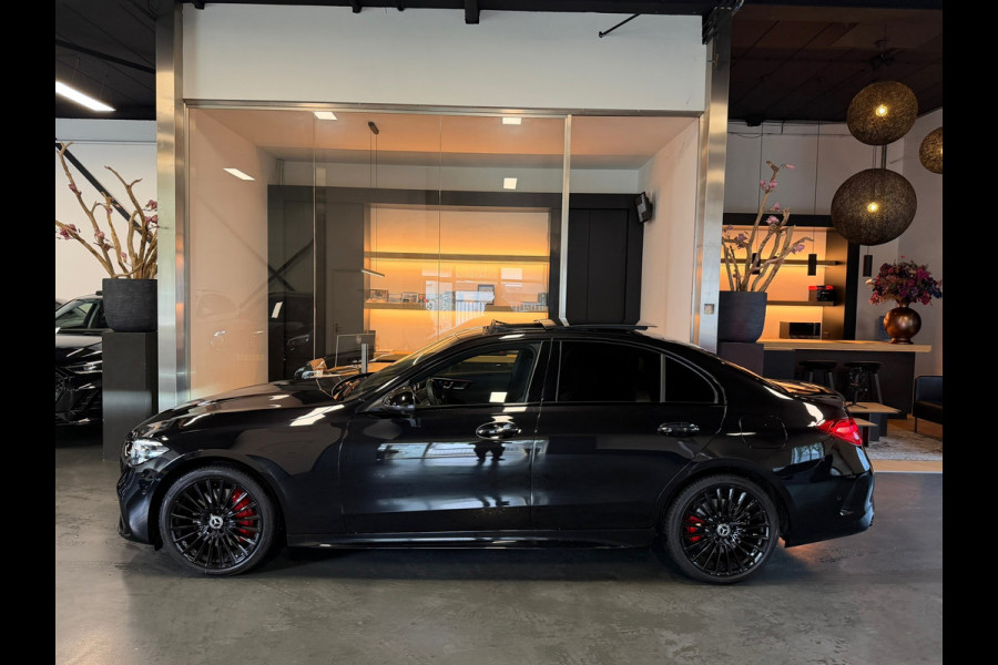 Mercedes-Benz C-Klasse 300 E AMG Full option 2023 garantie Pano Memory Burmester 360Cam