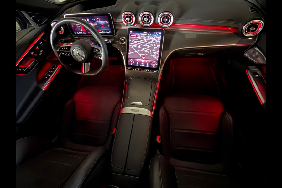 Mercedes-Benz C-Klasse 300 E AMG Full option 2023 garantie Pano Memory Burmester 360Cam