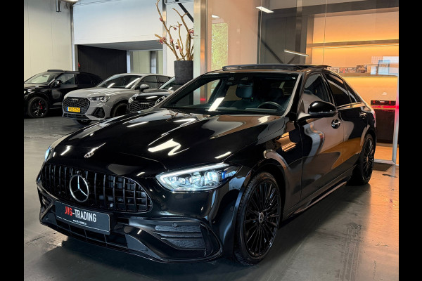 Mercedes-Benz C-Klasse 300 E AMG Full option 2023 garantie Pano Memory Burmester 360Cam