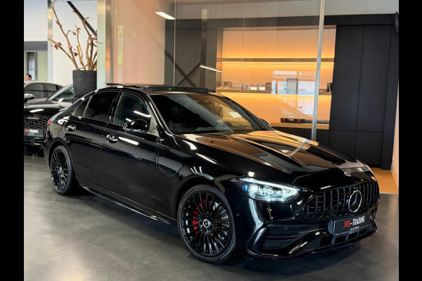 Mercedes-Benz C-Klasse 300 E AMG Full option 2023 garantie Pano Memory Burmester 360Cam