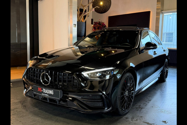 Mercedes-Benz C-Klasse 300 E AMG Full option 2023 garantie Pano Memory Burmester 360Cam