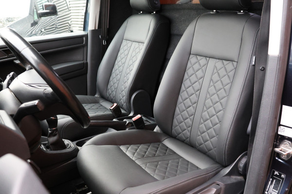 Volkswagen Caddy 2.0 TDI Highline 185 PK | MF Stuur | Trekhaak | PDC | Airco | Elek ramen | Treeplanken | Nieuwe APK | NAP Logisch | Euro 6