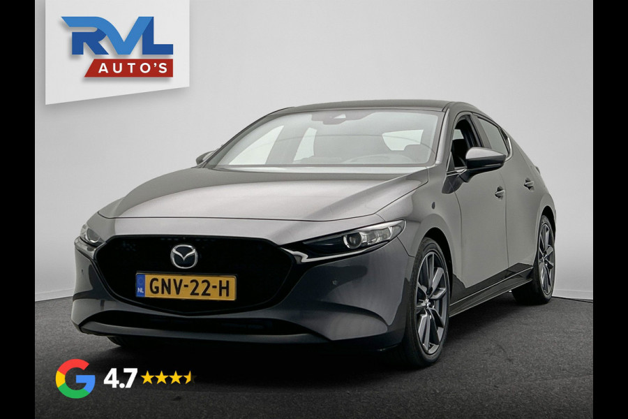 Mazda 3 2.0 e-SkyActiv-G M Hybrid 122 | Trekhaak | Head/up | Rondomzicht/Camera | Leder |