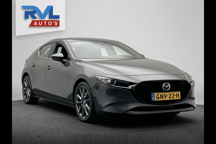 Mazda 3 2.0 e-SkyActiv-G M Hybrid 122 | Trekhaak | Head/up | Rondomzicht/Camera | Leder |