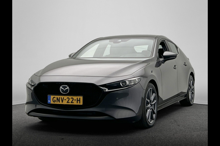 Mazda 3 2.0 e-SkyActiv-G M Hybrid 122 | Trekhaak | Head/up | Rondomzicht/Camera | Leder |