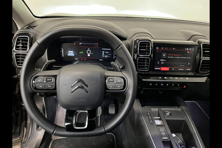 Citroën C5 Aircross 1.2 130PK Automaat Feel Climate Control Apple Carplay/Android Auto Navigatie Cruise Control Full LED 18" LM Velgen Privacy Glass PDC VA + Camera Keyless