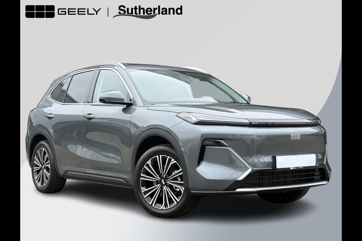 GEELY Starray EM-i 1.5 Max+ | Panorama | Stoelen voor & achter verwarmd | Memory Seats | 360 Camera | 19 Inch LMV | 136km elektrisch bereik